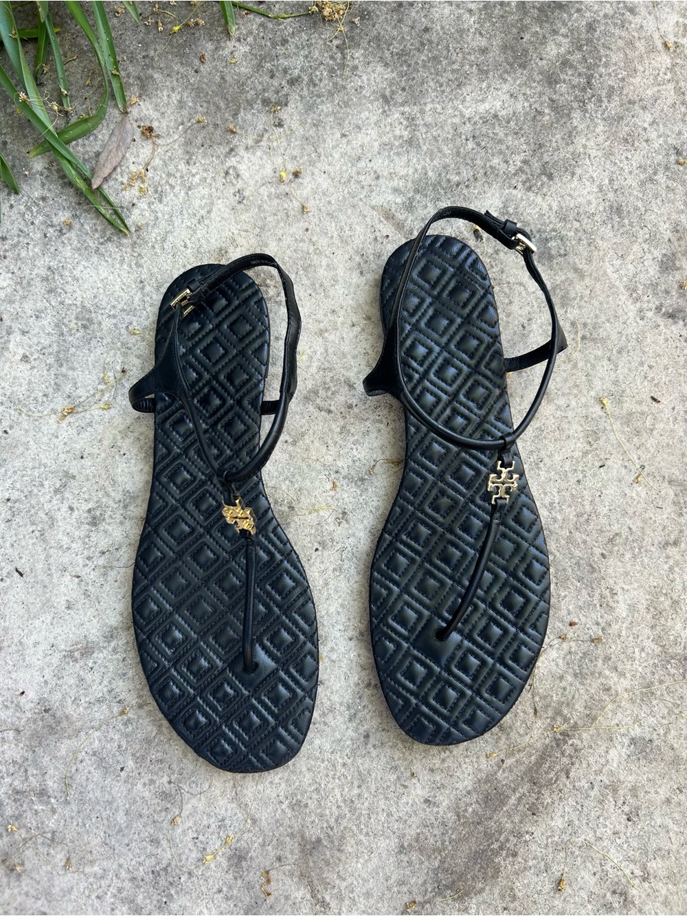 Tory Burch Marion Quilted Sole Sandal, Size 10 - Picture 2 of 9